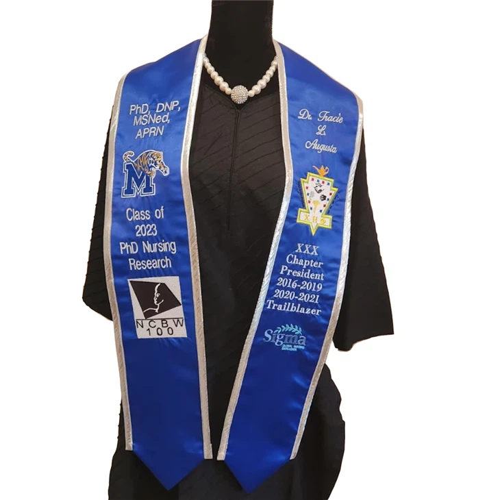 Custom Embroidered Graduation Stoles