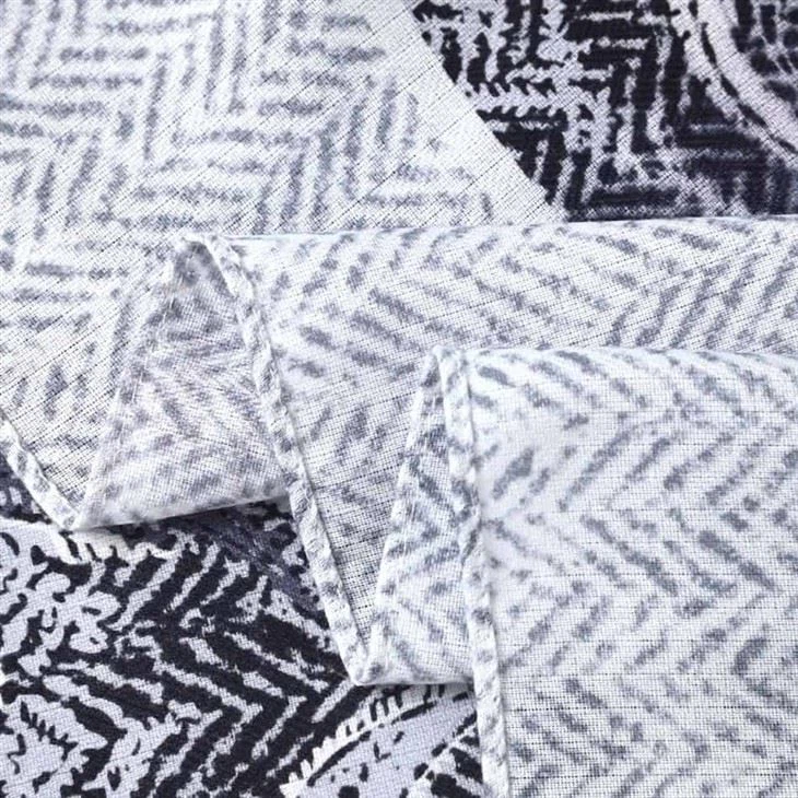 Double-Sided Digital Printed Women's Balinese Voile Bandanna