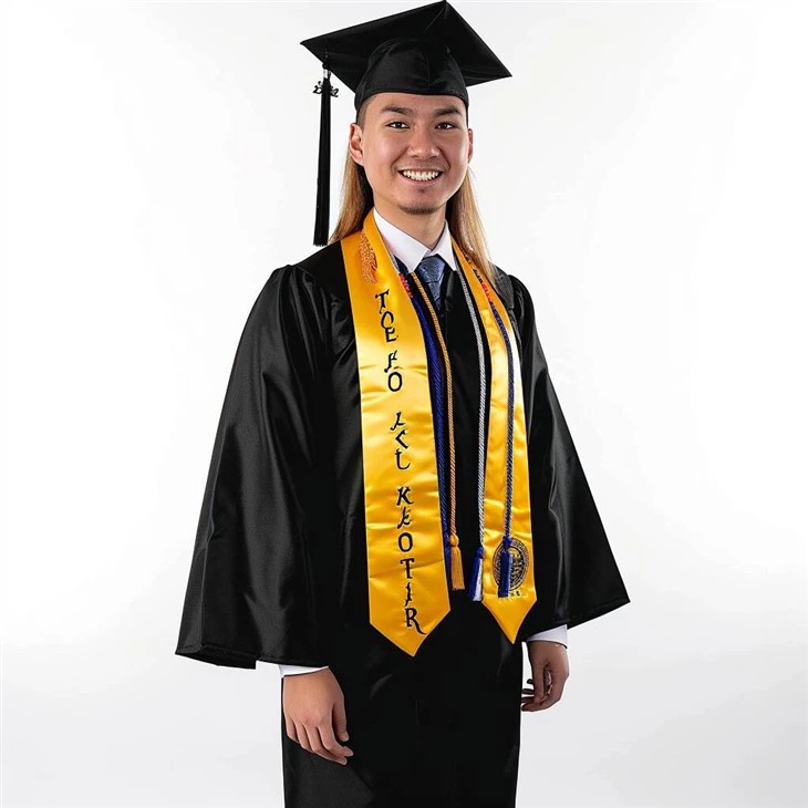 Custom Embroidered Graduation Stoles
