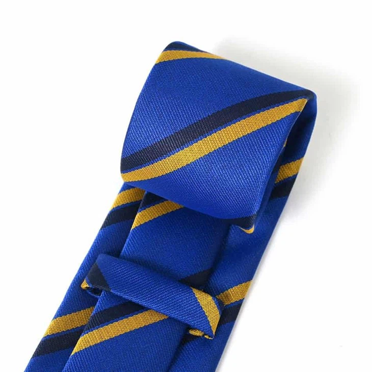 YiLi Recycled Necktie - Striped Jacquard, Bulk Customizable