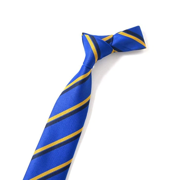 YiLi Recycled Necktie - Striped Jacquard, Bulk Customizable
