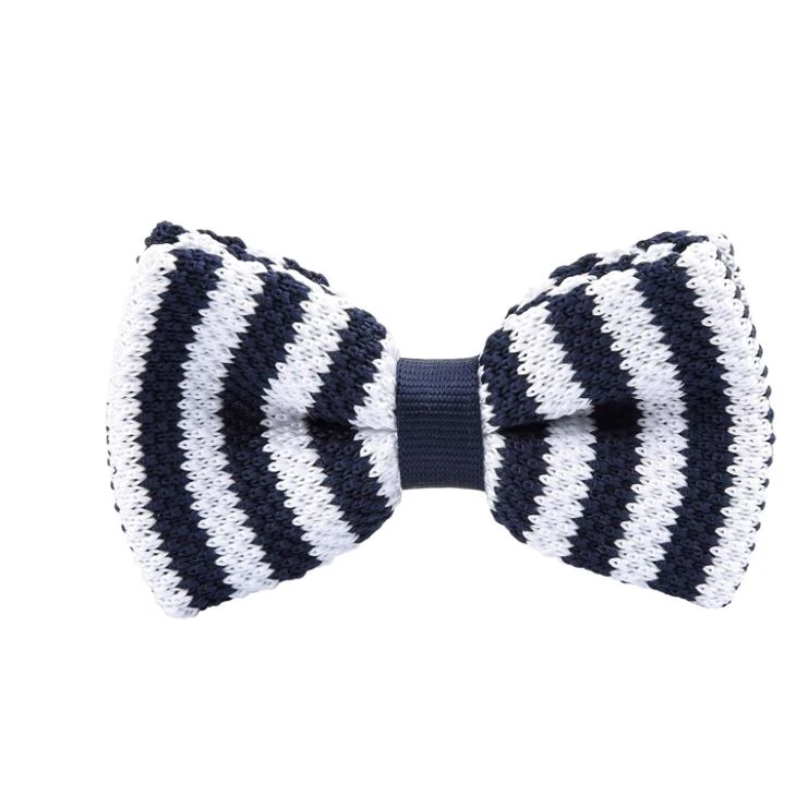Cotton Knit Bow Tie