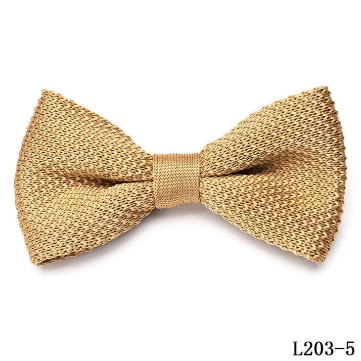 Knitted Bowtie Orange