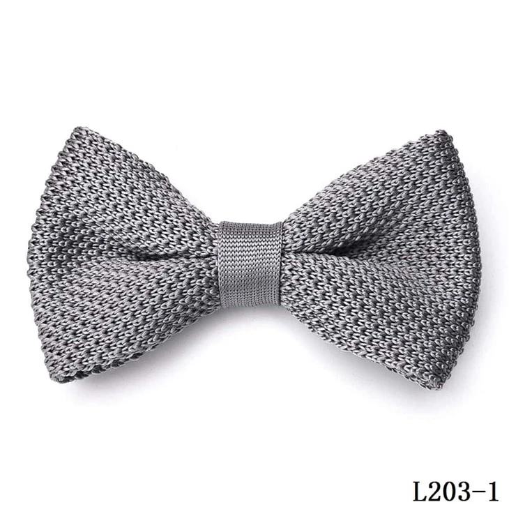 Knitted Bowtie Orange